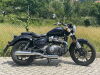 Mistral RE Super Meteor 650 (E5) konické koncovky inox, černé/leštěné