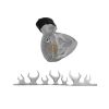Highway Hawk H51-39961 Emblém 3D Flame chrom