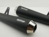 Mistral RE Super Meteor 650 (E5) konické koncovky inox, černé/leštěné