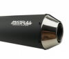 Mistral RE Super Meteor 650 (E5) konické koncovky inox, černé/leštěné