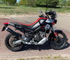 Mistral Aprilia TUAREG 660 (E5) konická koncovka inox, matná-černá