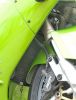 Ochranná mřížka chladiče černá - Kawasaki ZX12-R
