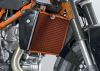 Ochranná mřížka chladiče oranžová - KTM 690 Duke '12 / 690 Duke R '13-