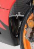 Ochranná mřížka výfukových svodů, Honda CBR600RR '13- černá