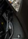 R&G ochranná mřížka chladiče Kawasaki ZX6-R 636 (2013-18) šedá-titan