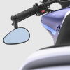 Zpětné zrcátko Rizoma REVERSE RADIAL, univerzání, E-mark - LEVÉ nebo PRAVÉ pro motocykly, černé