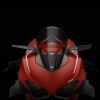 Rizoma STEALTH zrcátka do kapot Ducati PANIGALE V4 a V2, černá (pár)