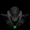 Rizoma STEALTH zrcátka do kapot Kawasaki ZX-10R Ninja, šedá (pár)