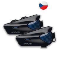 Asmax K6 Bluetooth-6 Clip DUO interkom na motocykl