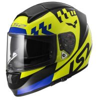 LS2 FF397 VECTOR HPFC PODIUM helma H-V-žlutá/modrá vel.XXL