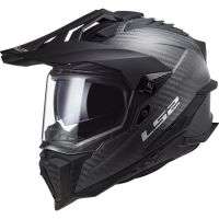 LS2 MX701 EXPLORER CARBON adventure helma lesklá-černá vel.S