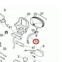 Kabelový svazek zadního světel APRILIA RS 125/250