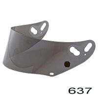Arai GP-7 2D Tear-Off ready plexisklo zrcadlové středně tmavé stříbrné