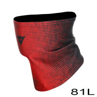 Dainese NECK GAITER COOLMAX lehký nákrčník 81L-červený/černý