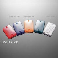 Sklíčko pro světlo motocyklu Highway Hawk DEVIL'S EYES, červená (1ks)