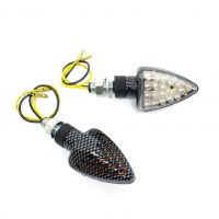 Moto blinkry Highway Hawk ARROW s LED, E-mark, karbon (2ks)
