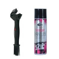 SET kartáč + R&G GLEAM mazadlo na řetězy 500ml