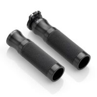 Gripy SPORT s uchycením lanek, 22mm, černá (2ks)