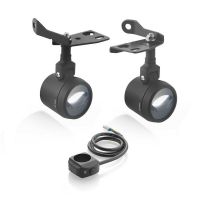 Mlhové LED světlo - Harley-Davidson Pan America 1250, E-mark, černá