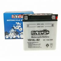 Baterie Kyoto YB10L-B2 (dodáváno s kyselinovou náplní)