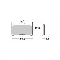 Brzdové destičky VESRAH