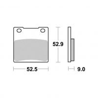 Brzdové destičky VESRAH