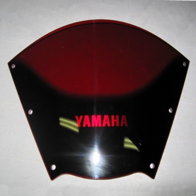 Plexi pro Yamaha FZS 1000, červené Original - BAZAR