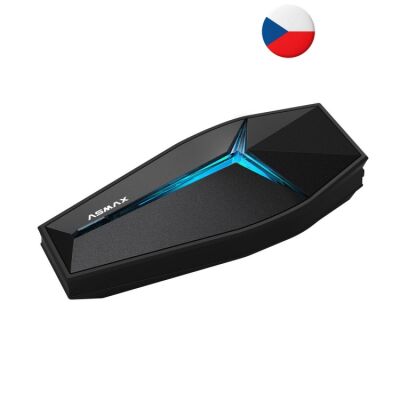 Asmax FUTURE-1 Mesh-10 Magnetic Interkom na motocykl