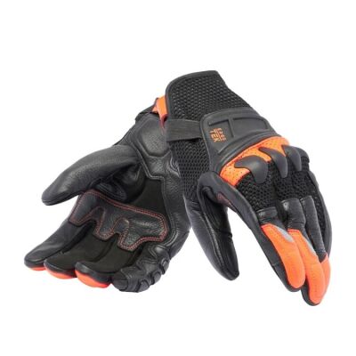 Dainese X-RIDE 2 ERGO-TEK letní sport. rukavice černé/fluo-červené vel.XXL