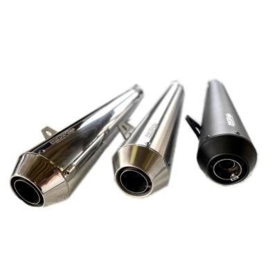 Mistral MG V7 850 (E5) konické koncovky inox krátké, satin