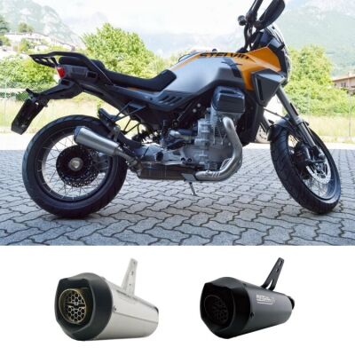 Mistral MG V100 STELVIO (E5) koncovka Avion-X inox, černé-matné