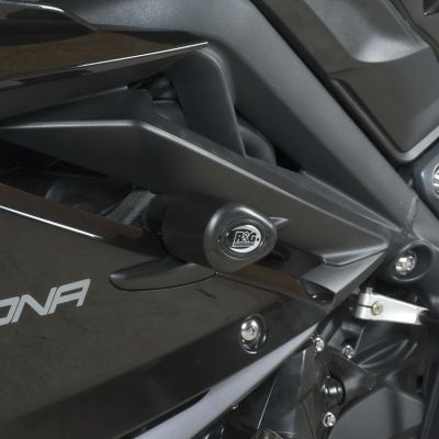Aero padací chrániče, WHITE, RACE VERSION, Triumph 675 Daytona '13-