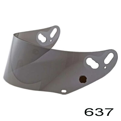 Arai GP-7 2D Tear-Off ready plexisklo zrcadlové středně tmavé stříbrné