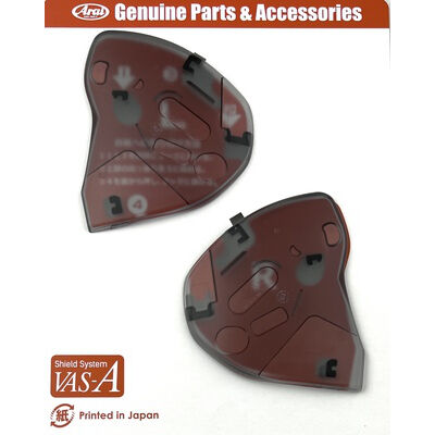 Arai TX5 VAS-A HOLDER-2 vrchní krytky matné-kouřové