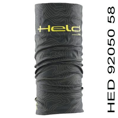 Held HAD Tube Cool tenký letní multifunkční nákrčník černé/fluo-žlutá