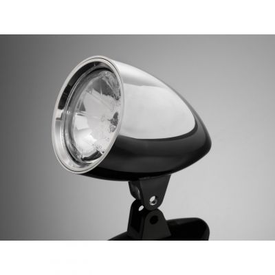 Hlavní moto světlo Highway Hawk CONE, d=180 mm, E-mark, leštěný chrom (1ks)