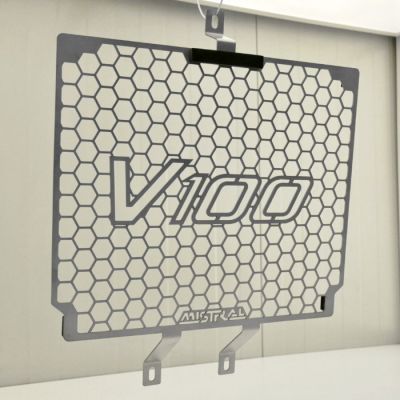 Mistral MG V100 MANDELLO (E5) ochranná mřížka chladiče, stříbrná