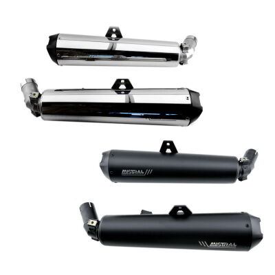 Mistral MG V7 850 (E5+) Avion-S konické koncovky inox krátké černé