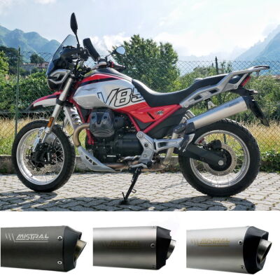 Mistral MG V85TT (E5+) konická koncovka X-Trail inox, šedá Ice-Grey