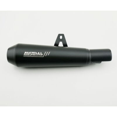 Mistral RE Bear 650 (E5+) homologovaná konická koncovka inox, černá