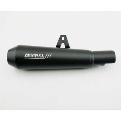 Mistral RE Bear 650 (E5+) konická koncovka inox bez homologace, černá