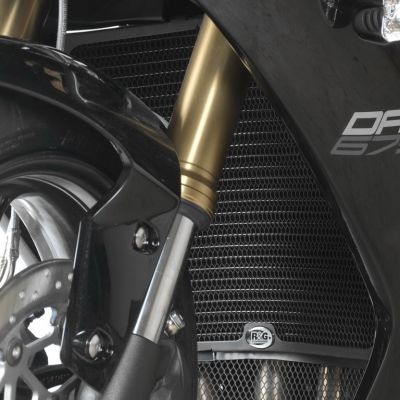 Ochranná mřížka chladiče černá - Triumph 675 Daytona '13-