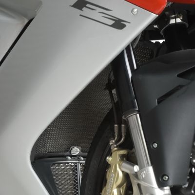 Ochranná mřížka chladiče černá - MV Agusta F3