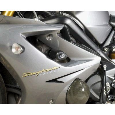 Aero padací chrániče, Triumph 675 Daytona '06-'12 bílé (standardní road verze)