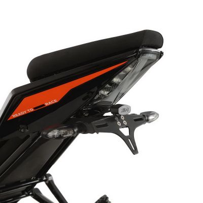Držák SPZ, KTM RC 125/390 '22-, černý