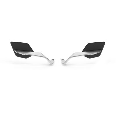 Rizoma STEALTH MAX NAKED univerzální zrcátka na řidítka, hliník (pár)