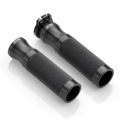 Gripy SPORT s uchycením lanek, 22mm, černá (2ks)