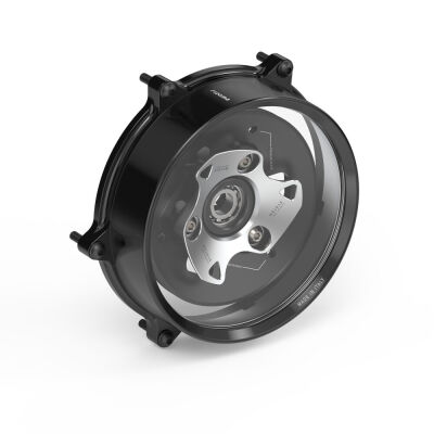 Designový kryt spojky určený pro motocykly Ducati Panigale a Streetfighter V2, hliník