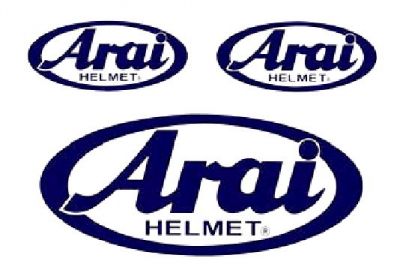 Samolepka ARAI vel.L (41x19cm)