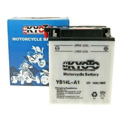 Baterie Kyoto YB14L-A1 (dodáváno s kyselinovou náplní)